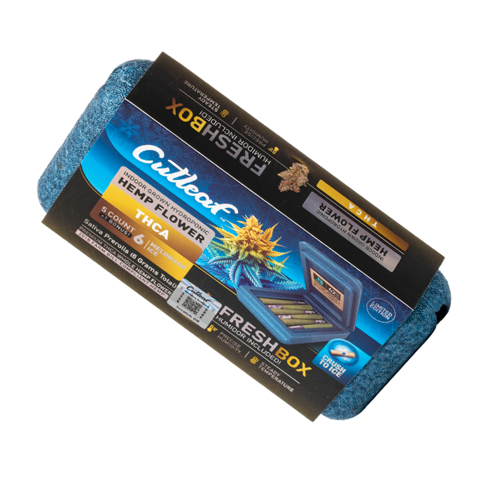 Cutleaf THCA FreshBox Pre-Rolls 6G - Smoke empire