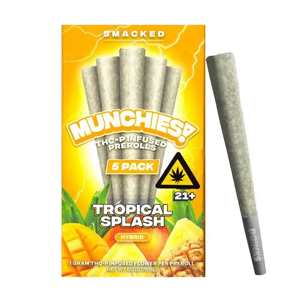 Delta Munchies THCP Prerolls 5-Count 5G Pack - Smoke empire