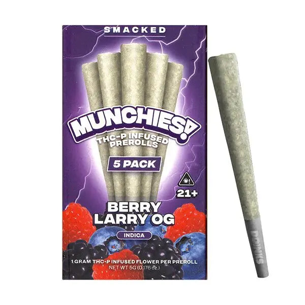 Delta Munchies THCP Prerolls 5-Count 5G Pack - Smoke empire