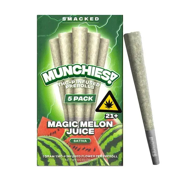 Delta Munchies THCP Prerolls 5-Count 5G Pack - Smoke empire
