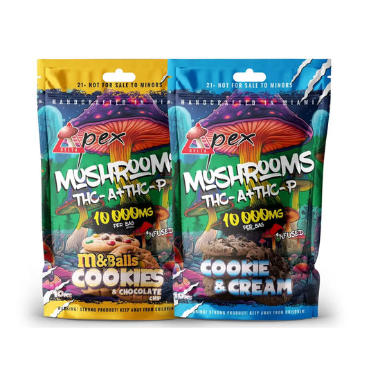 Delta Pex Magic Mushroom Brownies THC-A + THC-P 10000mg - Smoke empire