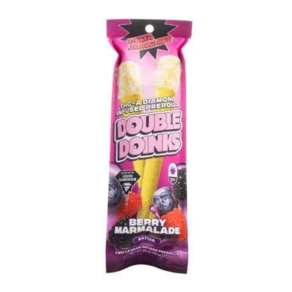 DELTA MUNCHIES THC-A DOUBLE DOINKS PRE ROLLS 3G
