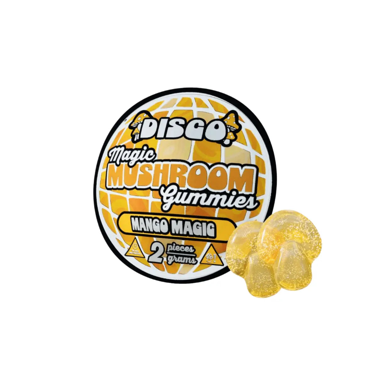 Disco Magic Mushroom Gummies 2pk - Smoke empire