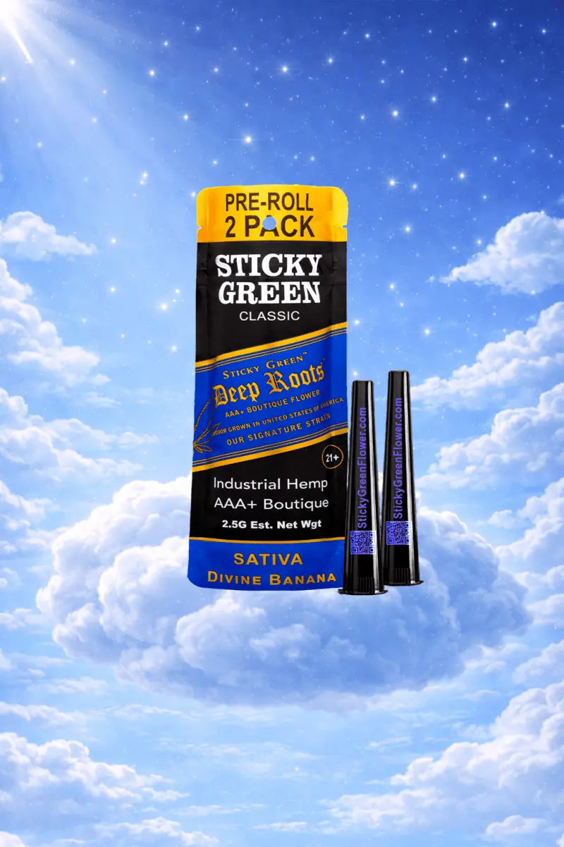 Divine Banana Deep Roots Pre Rolls (Sativa) - Smoke empire
