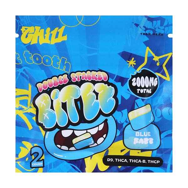 Ocho Extracts Double Stacked Bitez | (2ct) 2000mg Trip Drip Sugar Blend - Smoke empire