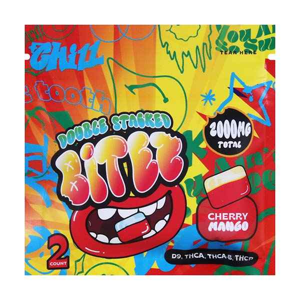 Ocho Extracts Double Stacked Bitez | (2ct) 2000mg Trip Drip Sugar Blend - Smoke empire