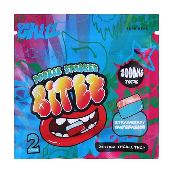 Ocho Extracts Double Stacked Bitez | (2ct) 2000mg Trip Drip Sugar Blend - Smoke empire