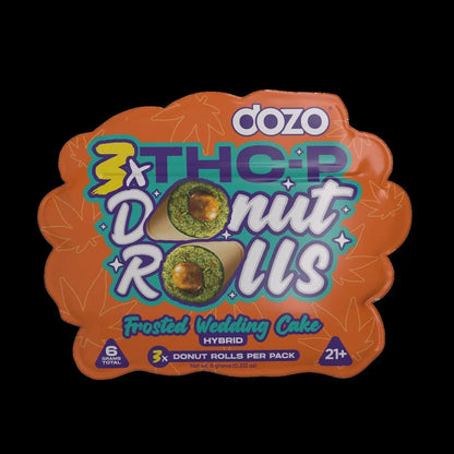 DOZO 2x THC-A + Live Rosin Donut Rolls(4.20 Grams Total) - Smoke empire