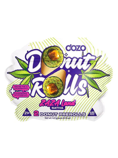 DOZO 2x THC-A + Live Rosin Donut Rolls(4.20 Grams Total) - Smoke empire
