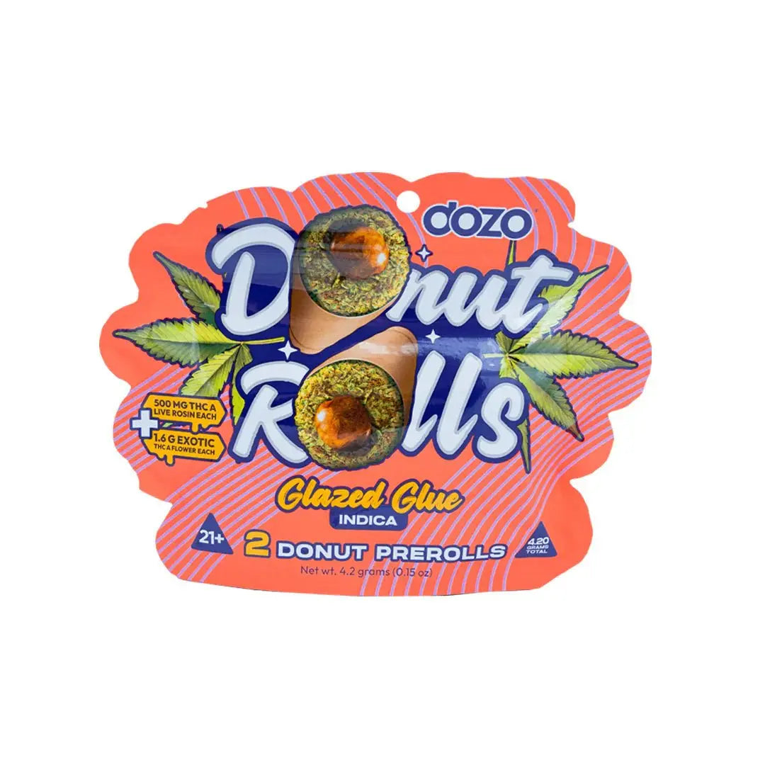 DOZO 2x THC-A + Live Rosin Donut Rolls(4.20 Grams Total) - Smoke empire