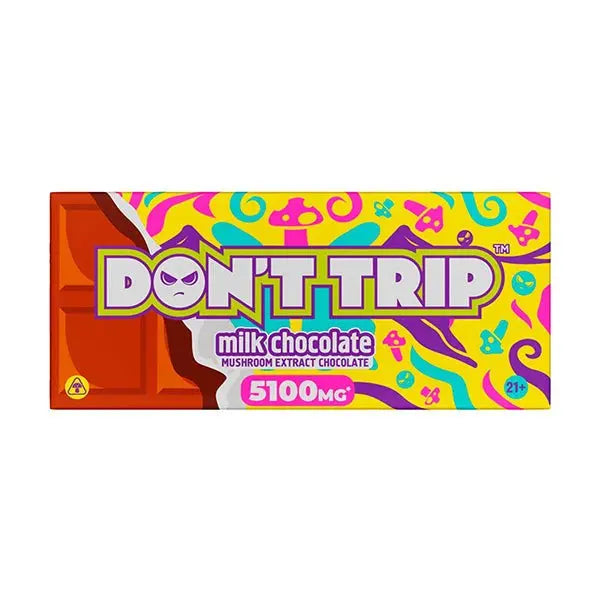Dozo Dont Trip Mushroom Chocolate Bar | 5100mg - Smoke empire