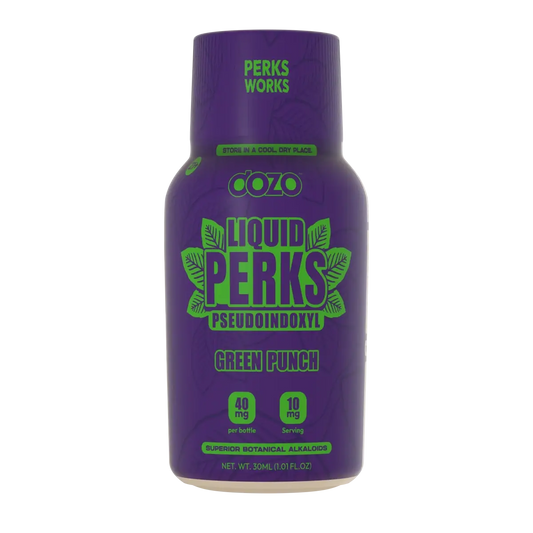 Dozo Liquid Perkz 7-OH Shot Green Punch 40mg - Smoke empire