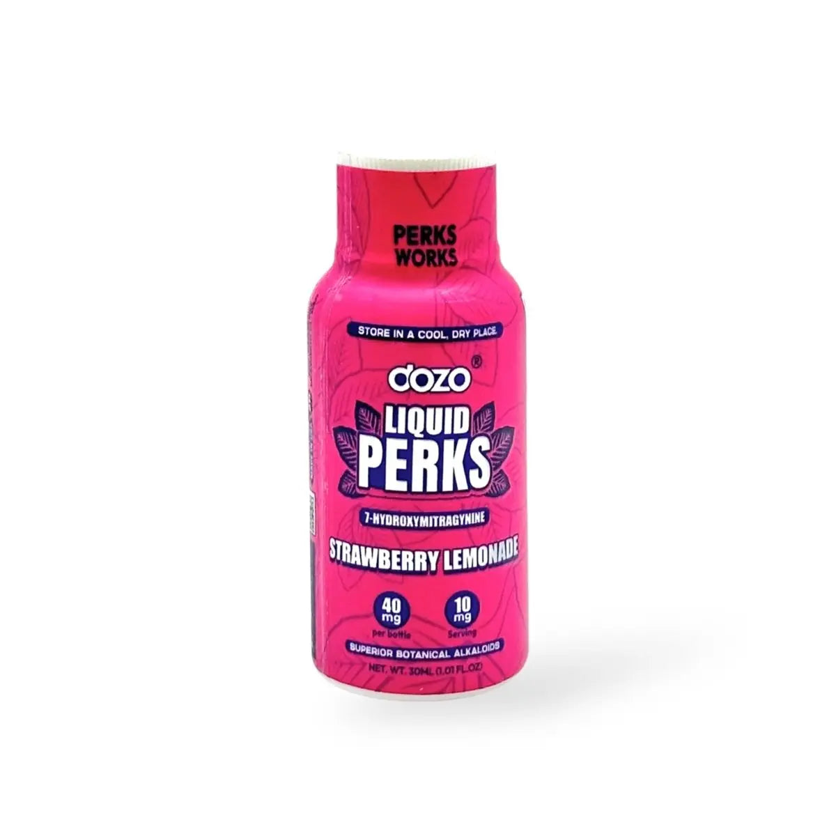 Dozo Liquid Perkz 7-OH Shot Strawberry Lemonade 40mg - Smoke empire