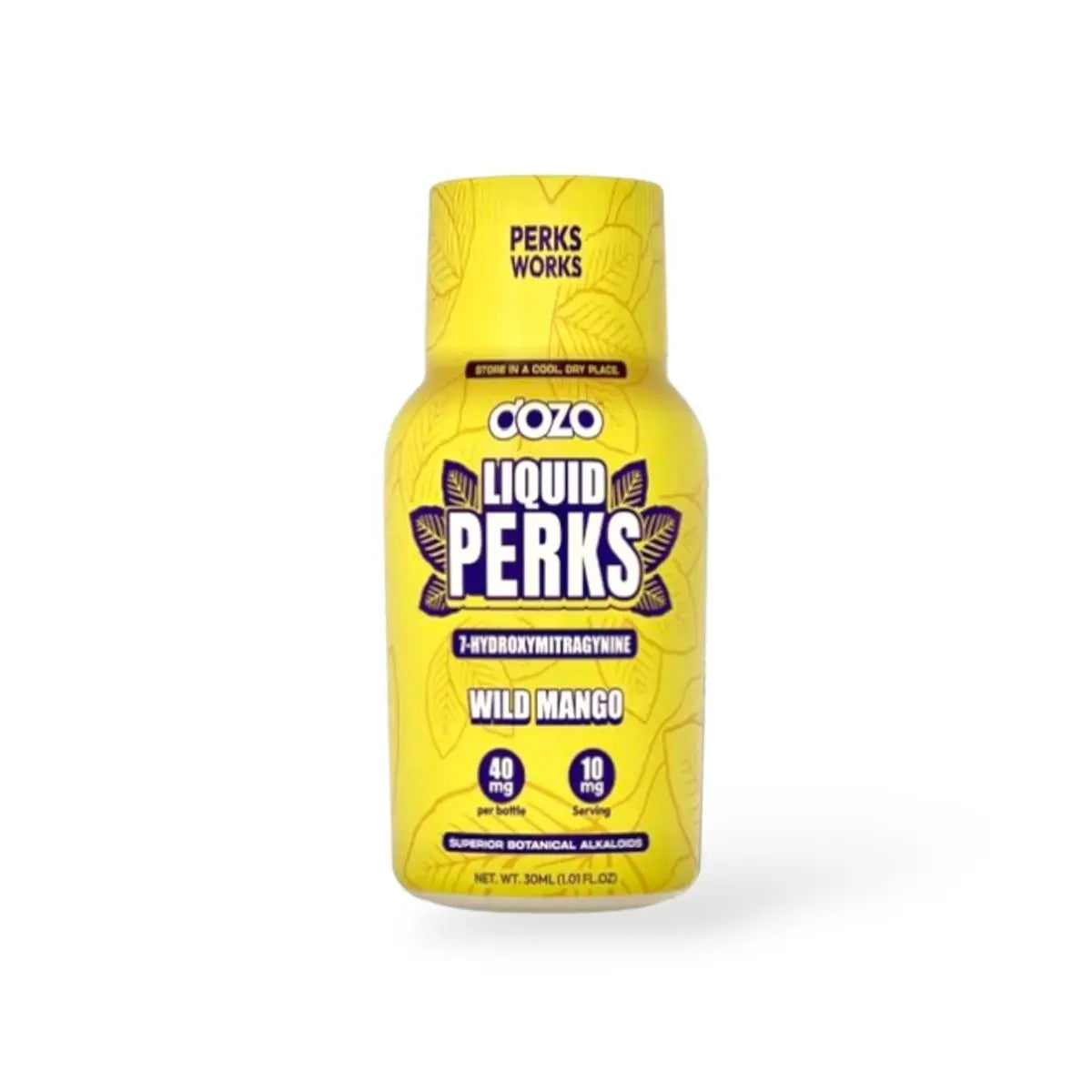 Dozo Liquid Perkz 7-OH Shot Wild Mango 40mg - Smoke empire