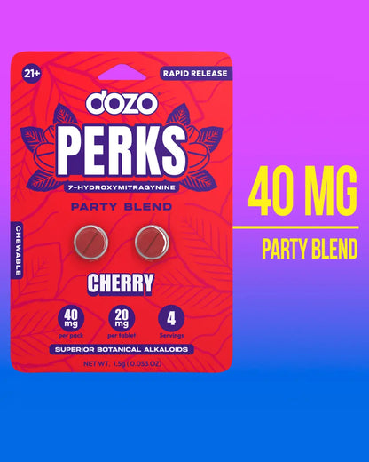 Dozo PERKS 7-HYDROXYMITRAGYNINE | WILD MANGO (Party Blend) - Smoke empire