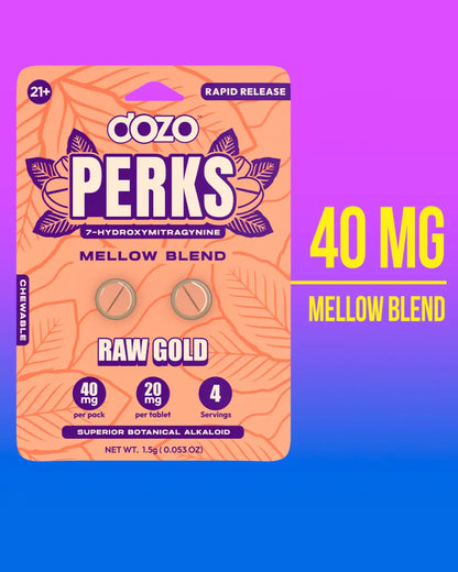 Dozo PERKS 7-HYDROXYMITRAGYNINE | WILD MANGO (Party Blend) - Smoke empire