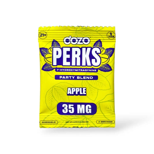 Dozo Perkz 7-hydroxymitragynine 35mg Tablet Apple (Single Pack) - Smoke empire