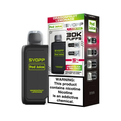 OXBAR x Pod Juice Svopp 30K Puff Vape Replacement Pod Cartridge OXBar Vapes