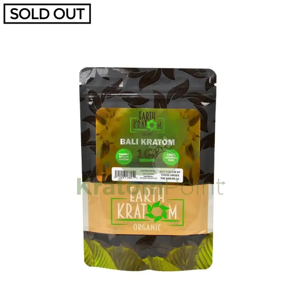 Earth Kratom Bali 100 Grams Powder - Smoke empire