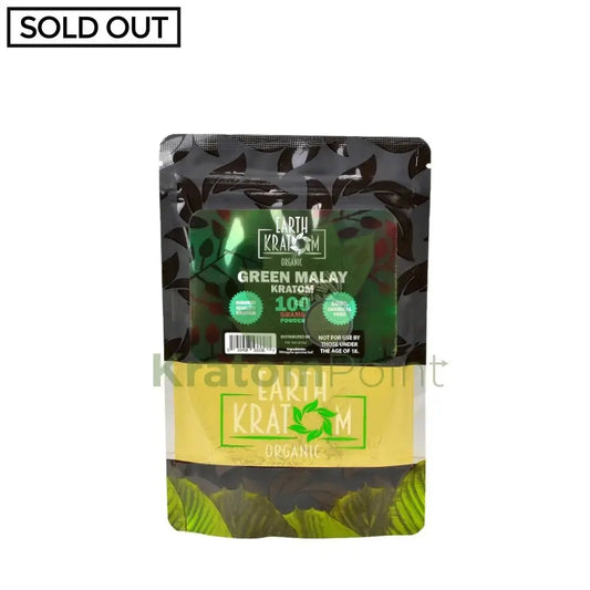 Earth Kratom Green Malay 100 Grams Powder - Smoke empire
