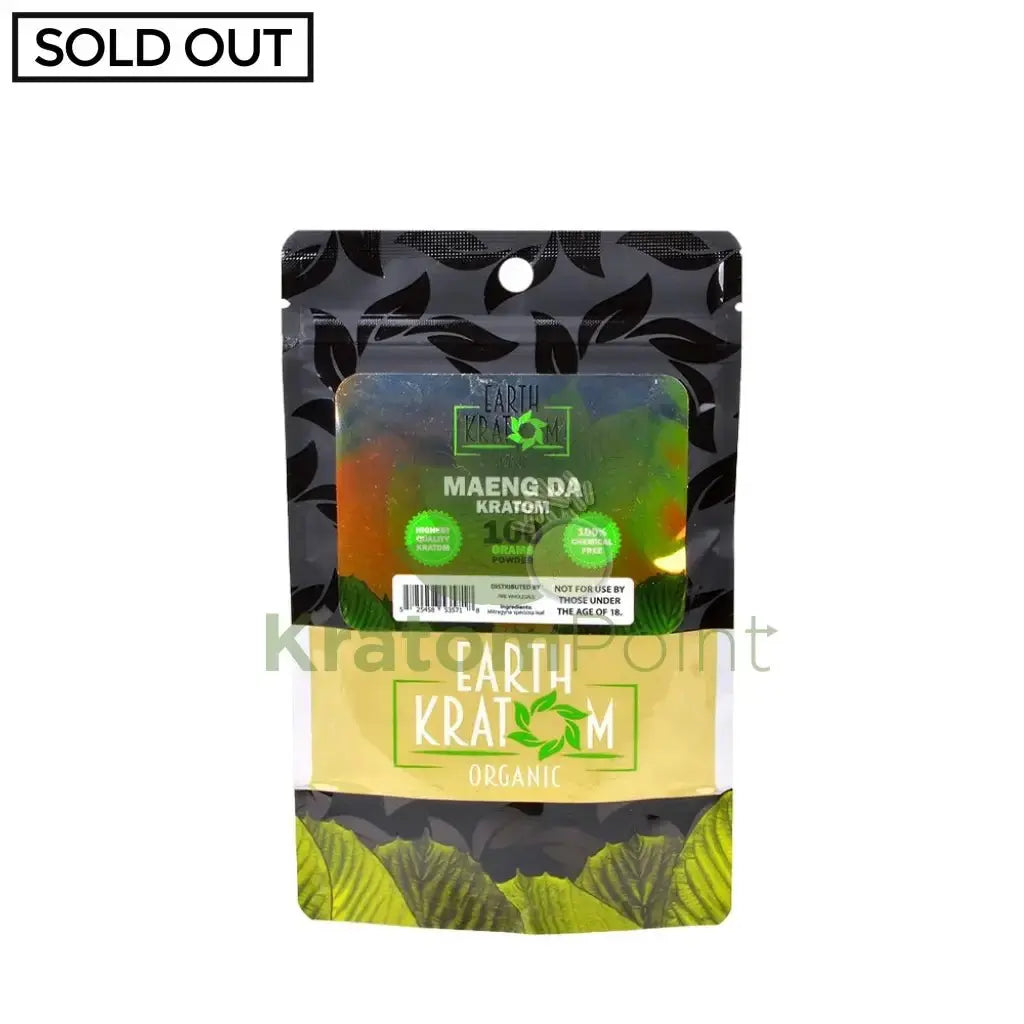 Earth Kratom Maeng Da 100 Grams Powder - Smoke empire