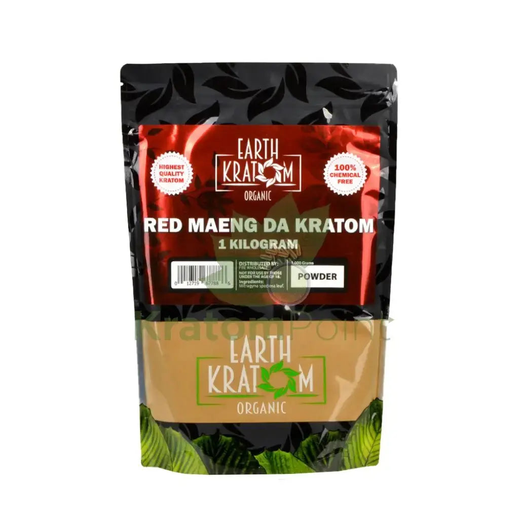 Earth Kratom Red Maeng Da 1kg Powder - Smoke empire