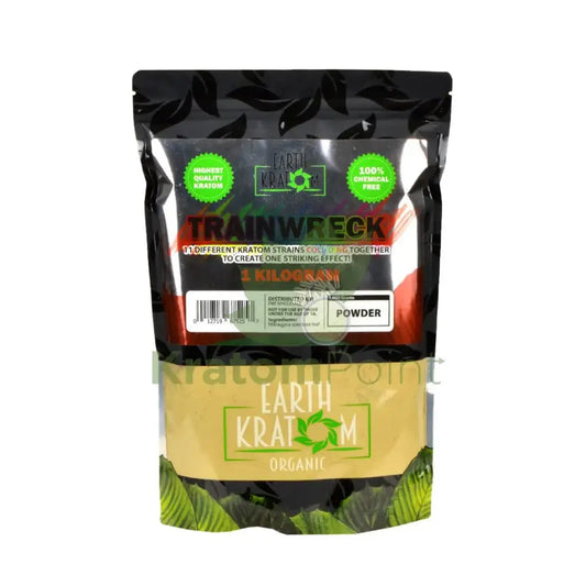 Earth Kratom Trainwreck 1kg Powder - Smoke empire