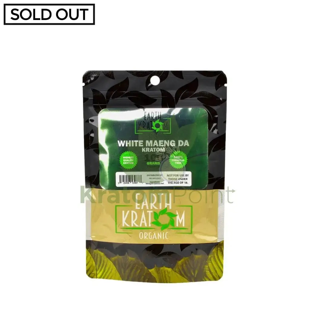Earth Kratom White Maeng Da 100 Grams Powder - Smoke empire