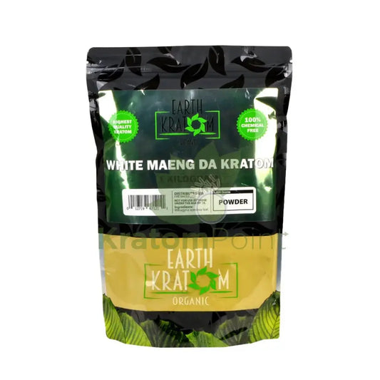 Earth Kratom White Maeng Da 1kg Powder - Smoke empire