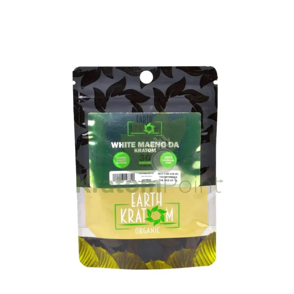 Earth Kratom White Maeng Da 30 Grams Powder - Smoke empire