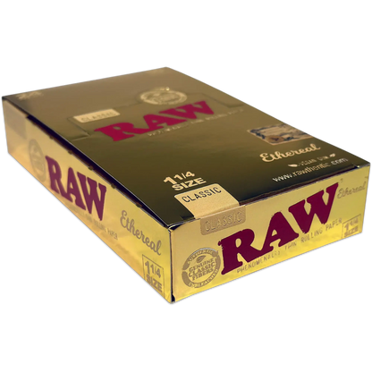 Raw - Size 1-1/4 - Ethereal Paper - 50 Packs - 24 Counts Per Box - Smoke empire