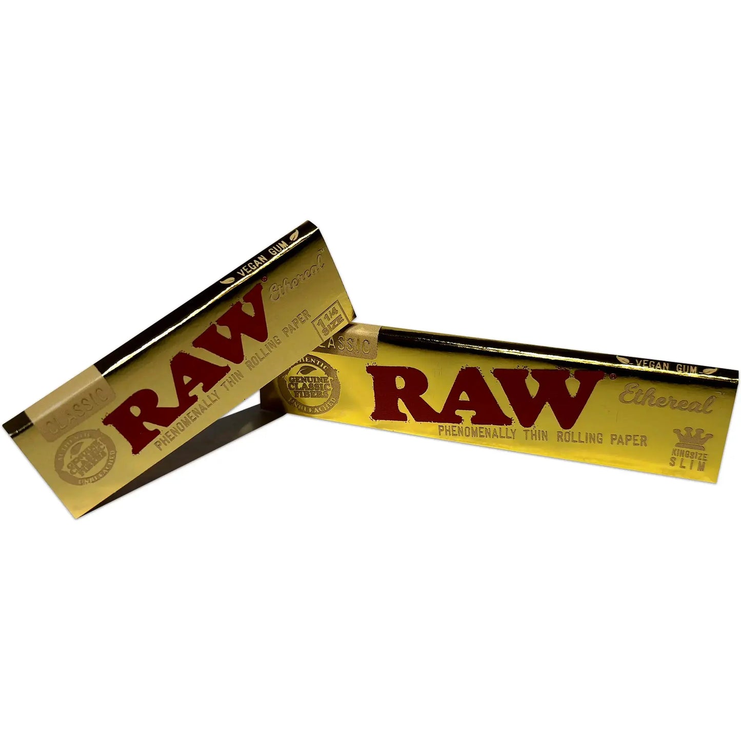 Raw - Size 1-1/4 - Ethereal Paper - 50 Packs - 24 Counts Per Box - Smoke empire