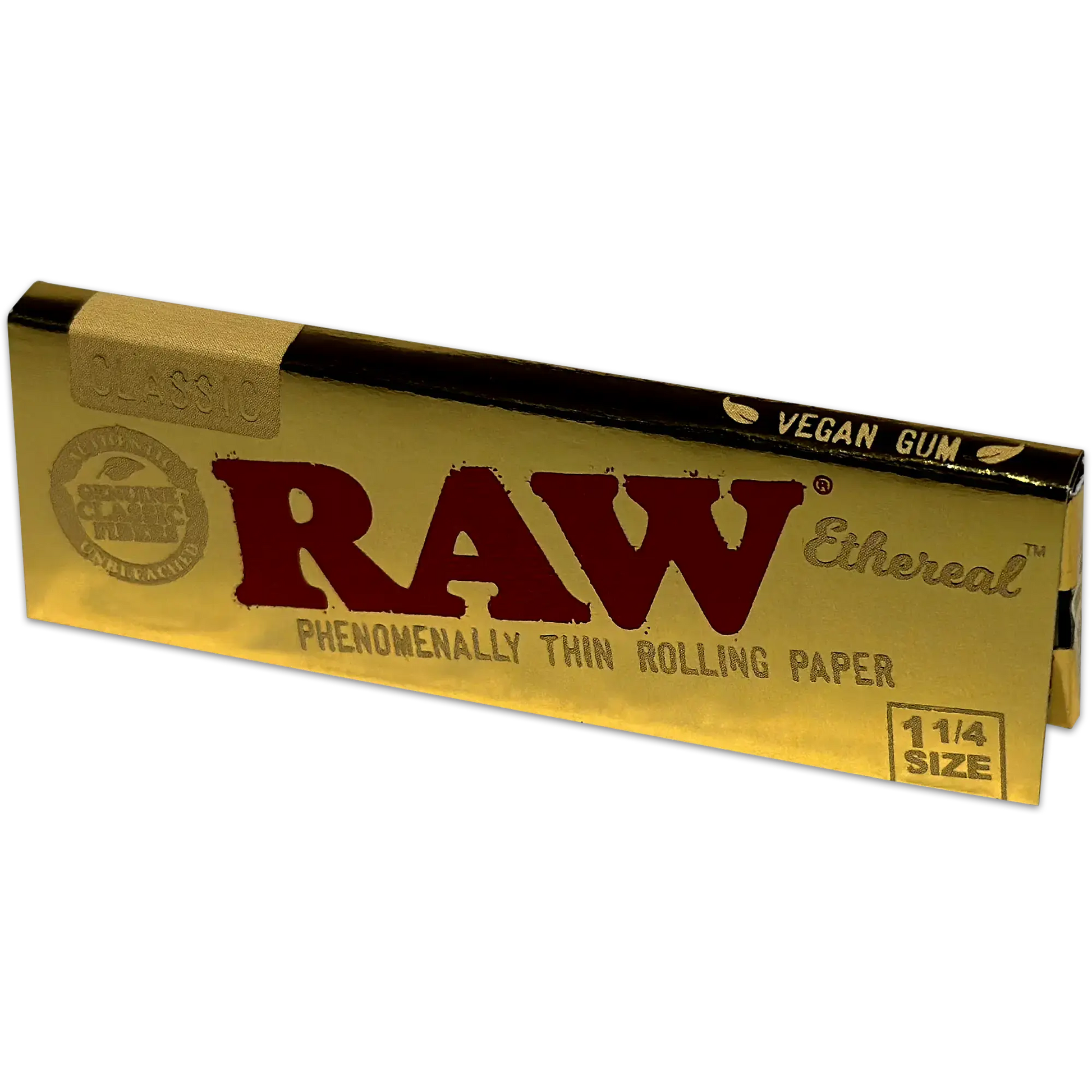 Raw - Size 1-1/4 - Ethereal Paper - 50 Packs - 24 Counts Per Box - Smoke empire