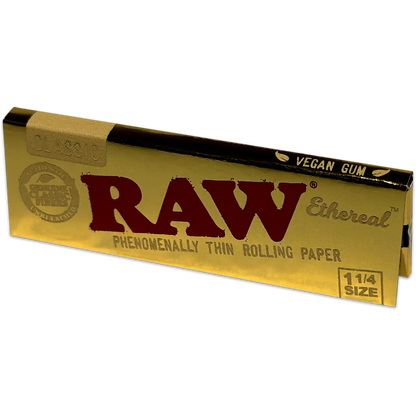 Raw - Size 1-1/4 - Ethereal Paper - 50 Packs - 24 Counts Per Box - Smoke empire
