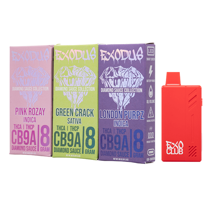 Exodus Diamond Sauce Collection Disposable 8G - Smoke empire