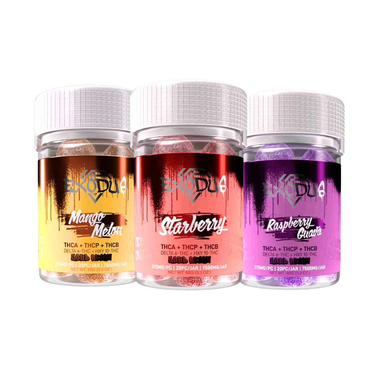 Exodus Zooted THCA Gummies - Smoke empire