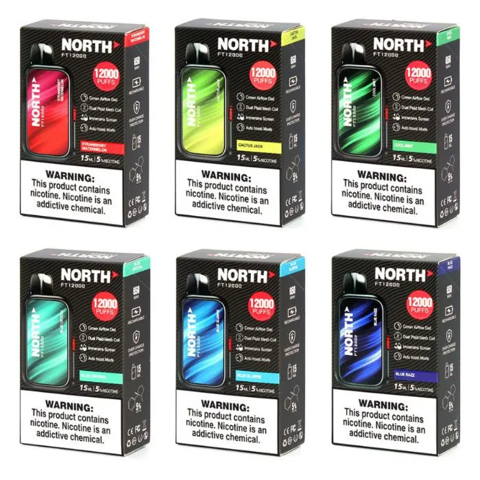 NORTH FT12000: The best NORTH Vape Flavors NORTH Vapes
