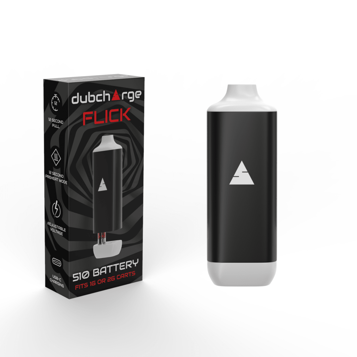 Flick Battery - Discreet 510 Thread - Smoke empire