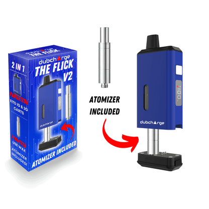 Flick V2 Battery w/ Atomizer - Discreet 510 Thread - Smoke empire