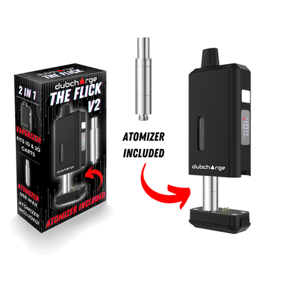 Flick V2 Battery w/ Atomizer - Discreet 510 Thread - Smoke empire