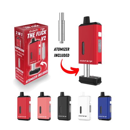 Flick V2 Battery w/ Atomizer - Discreet 510 Thread - Smoke empire