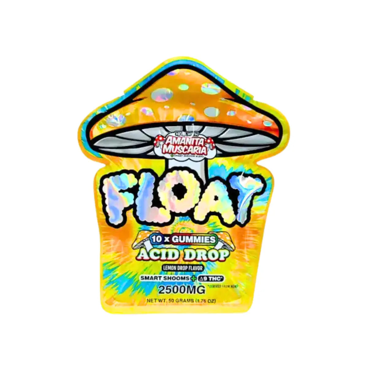 Float Smart Shroom & D9 Gummies 2500mg 10ct - Smoke empire