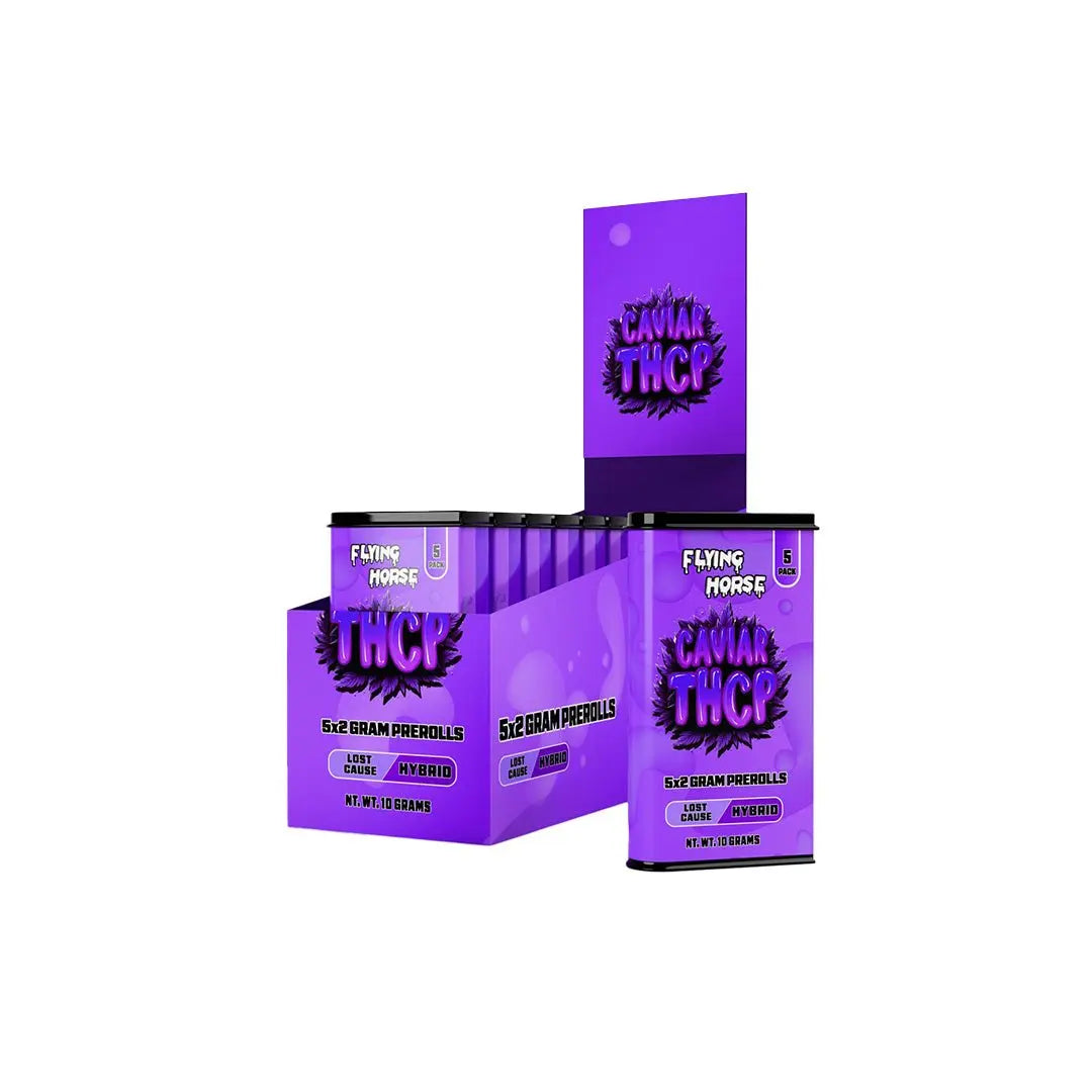 Flying Horse Caviar THCP Pre Rolls 5ct 10g - Smoke empire