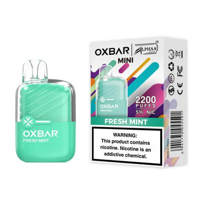 OXBAR x Alphaa Wave Mini 2200 Puff Vape OXBar Vapes