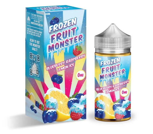 Frozen Fruit Monster Blueberry Raspberry Lemon Ice eJuice - Smoke empire