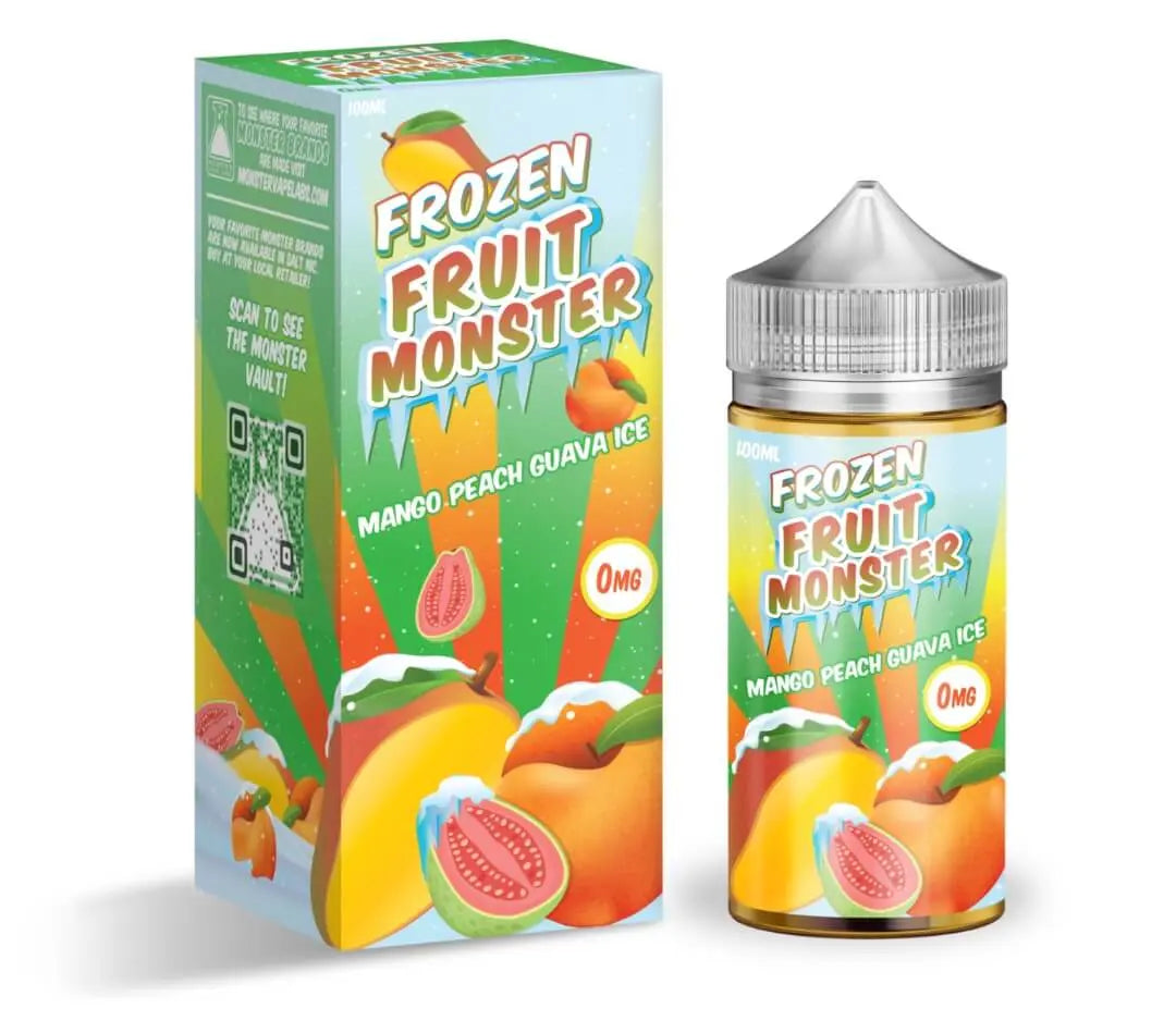 Frozen Fruit Monster Mango Peach Guava Ice eJuice - Smoke empire