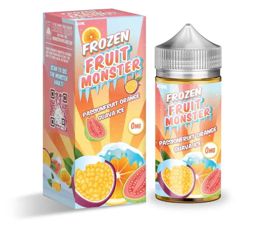 Frozen Fruit Monster Passionfruit Orange Guava eJuice - Smoke empire