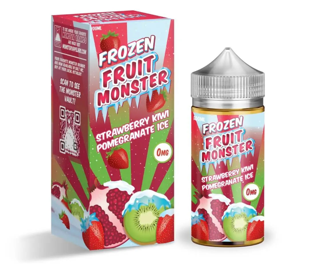 Frozen Fruit Monster Strawberry Kiwi Pomegranate Ice eJuice - Smoke empire