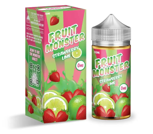 Fruit Monster Strawberry Lime eJuice - Smoke empire