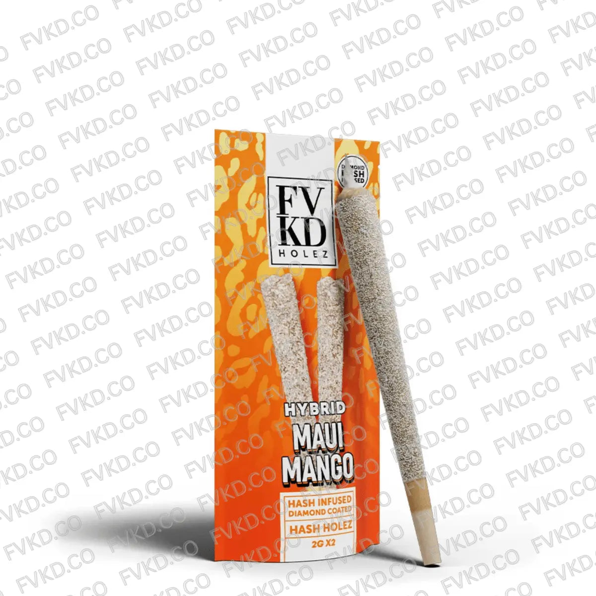FVKD Diamond Infused Hash Hole Prerolls 2G - Smoke empire